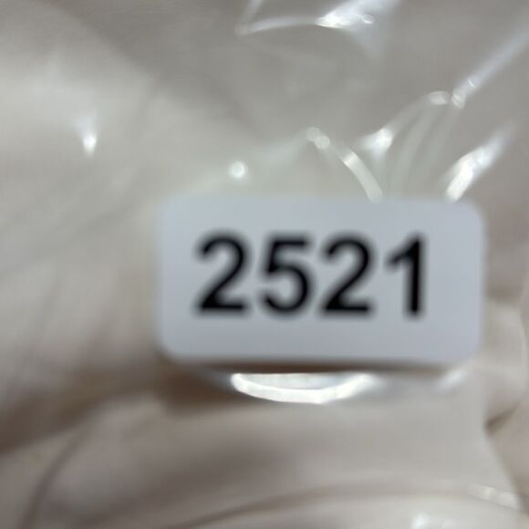 LOFT Cream Blouse with Black Peter Pan Collar - Picture 4 of 4